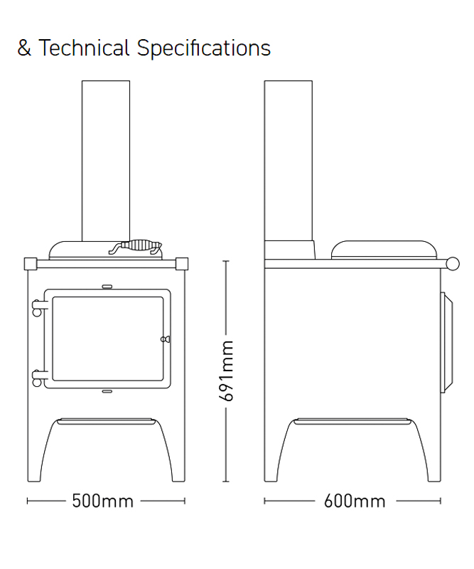 Warmheart - Wood Fired Cook Stove - Image 3