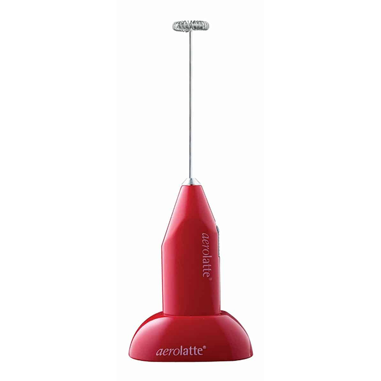 Aerolatte Hand Held Milk Frother, Red