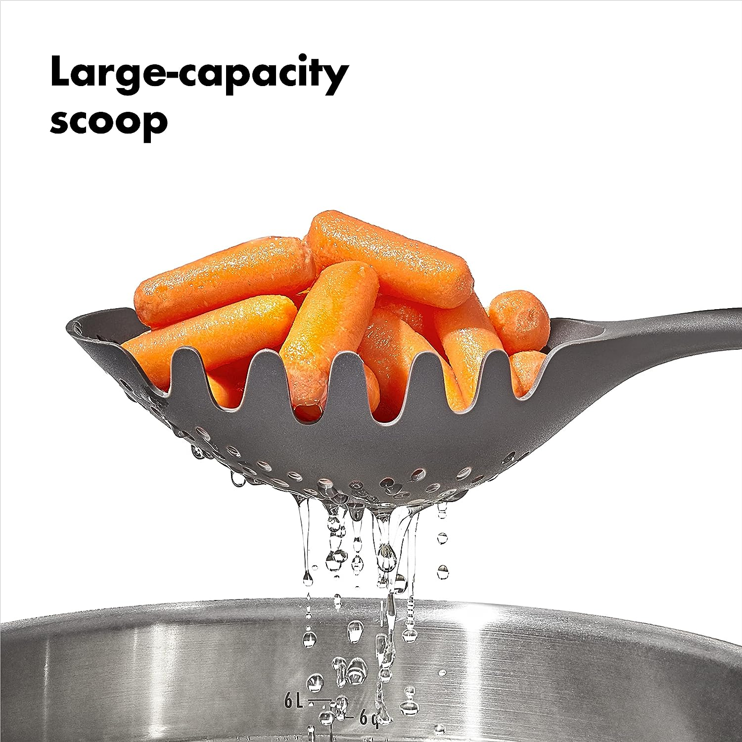 Pasta Scoop Strainer by Oxo Good Grips - Image 4