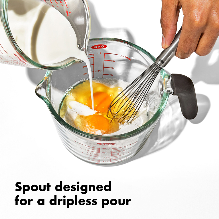 500ml Glass Measuring Cup with Lid by Oxo Good Grips - Image 4
