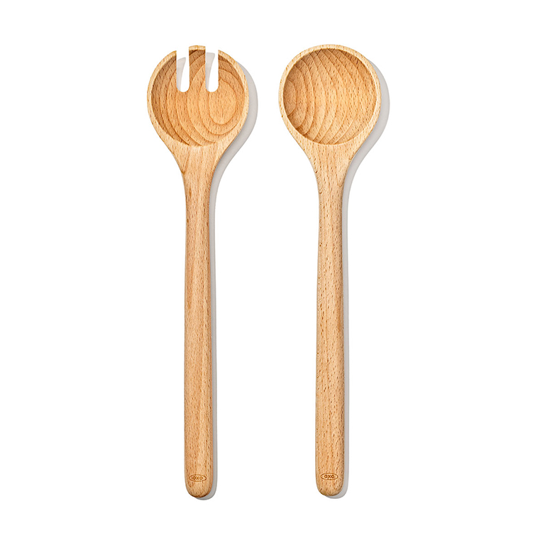 Beechwood Salad Servers – 2-Piece Set