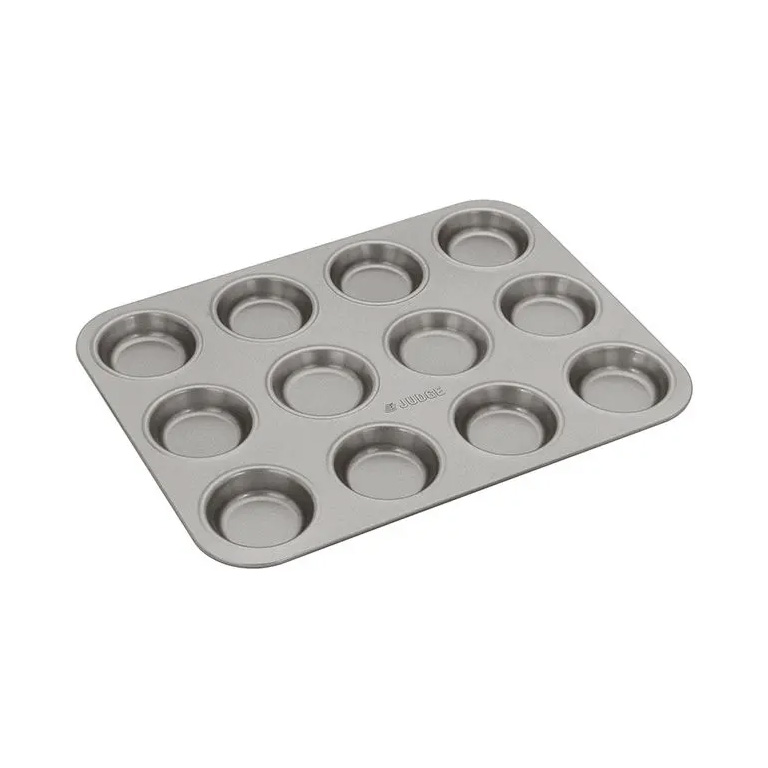 Judge Non-Stick 12 Cup Bun Tin