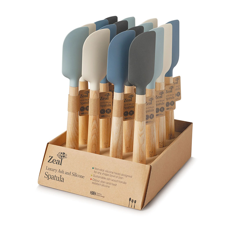 Ash Wood Handled Spatula 26cm