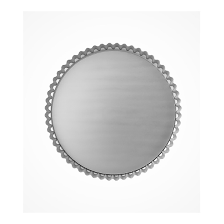 Mermaid Silver Anodised Fluted Flan Tin